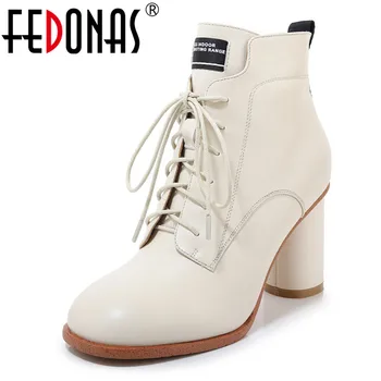 FEDONAS Warm Winter Women Genuine Leather Ankle Boots New Square Toe High Heels Motorcycle Boots Fashion Night Club Shoes Woman
FEDONAS Warm Winter Women Genuine Leather Ankle Boots New Square Toe High Heels Motorcycle Boots Fashion Night Club Shoes Woman