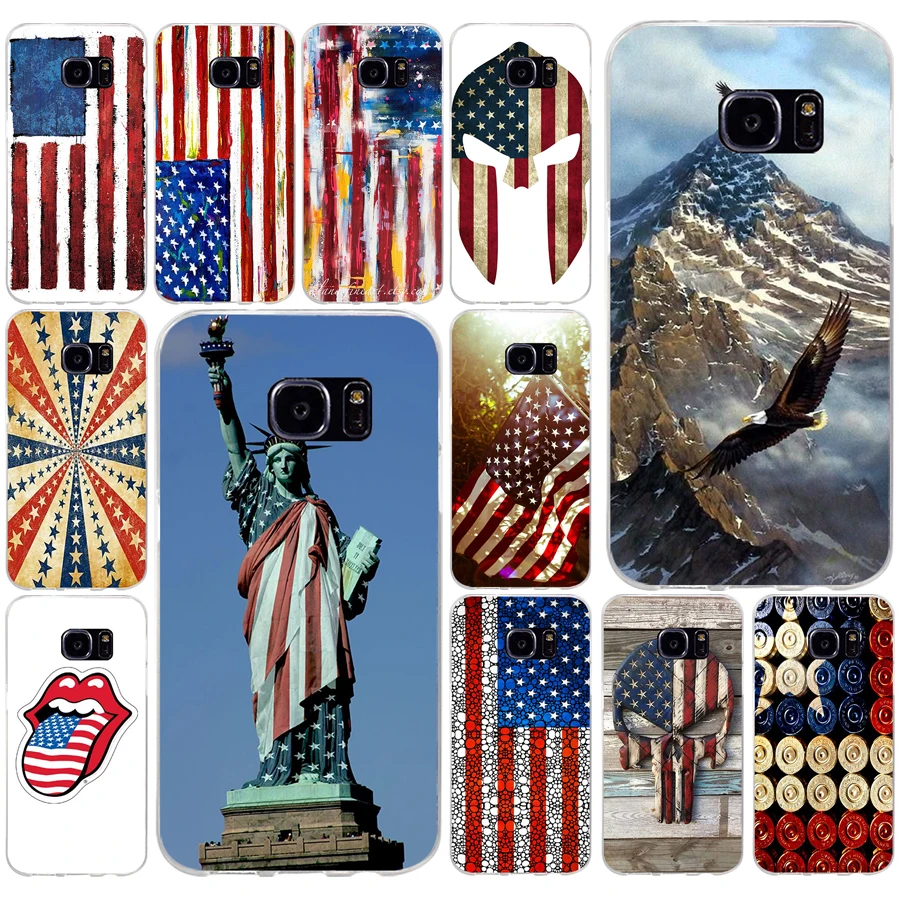 216AQ american flag usa ston Soft TPU Silicone Cover Case for samsung Galaxy s6 s6 s7 edge s8 s9 plus case
216AQ american flag usa ston Soft TPU Silicone Cover Case for samsung Galaxy s6 s6 s7 edge s8 s9 plus case