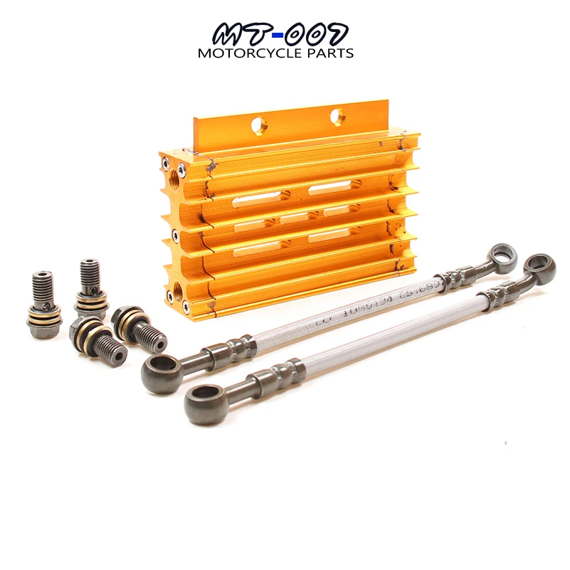 5 Colors CNC Motorcycle Oil Cooler Kit Radiator Cooling For ATV Pit Dirt Bike motocross motocycle 50CC-125CC
5 Colors CNC Motorcycle Oil Cooler Kit Radiator Cooling For ATV Pit Dirt Bike motocross motocycle 50CC-125CC