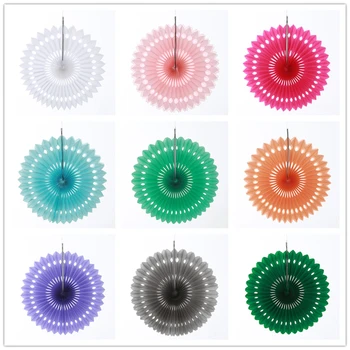 8"/10"/12"/14"/16" Folding Eyelet Tissue Paper Fan Flowers Pinwheels Wedding Baby Shower Party Background Wall Decoration
8"/10"/12"/14"/16" Folding Eyelet Tissue Paper Fan Flowers Pinwheels Wedding Baby Shower Party Background Wall Decoration