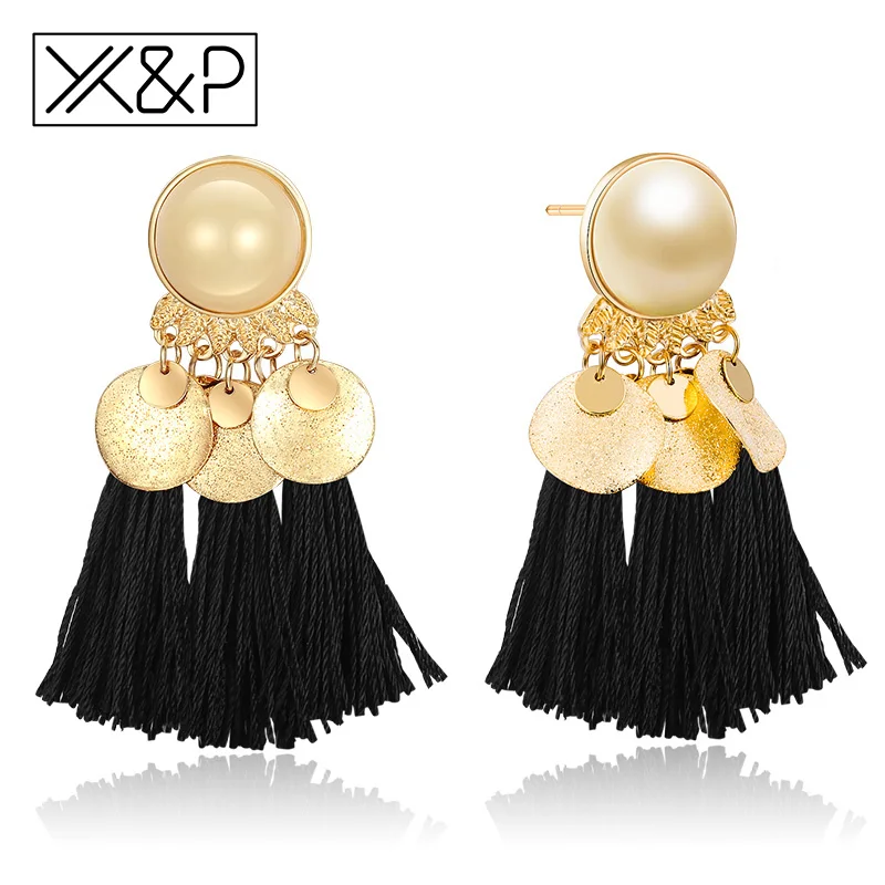 X&P Fashion Classic Ethnic Multicolor Tassel Earrings for Women Girls Party Vintage Glamour Bohemian Drop Earrings Jewelry Gift
X&P Fashion Classic Ethnic Multicolor Tassel Earrings for Women Girls Party Vintage Glamour Bohemian Drop Earrings Jewelry Gift
