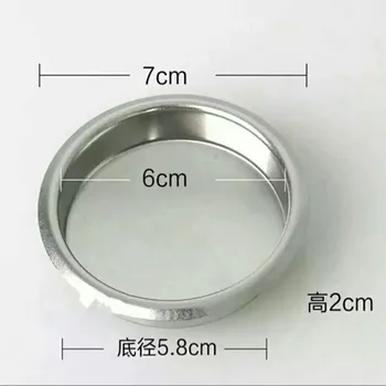 1pc Semi-automatic Coffee Machine Parts Backwash Bowl Coffee machine brewing head Clean Blind Bowl No Hole Filter Cup 58mm
1pc Semi-automatic Coffee Machine Parts Backwash Bowl Coffee machine brewing head Clean Blind Bowl No Hole Filter Cup 58mm
