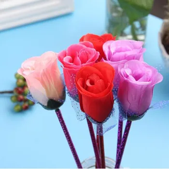 New Rose Flower Ballpoint Pens Writing Ball Point Pen For Kids Children School Prize Gift Halloween Party Favor Wedding
New Rose Flower Ballpoint Pens Writing Ball Point Pen For Kids Children School Prize Gift Halloween Party Favor Wedding