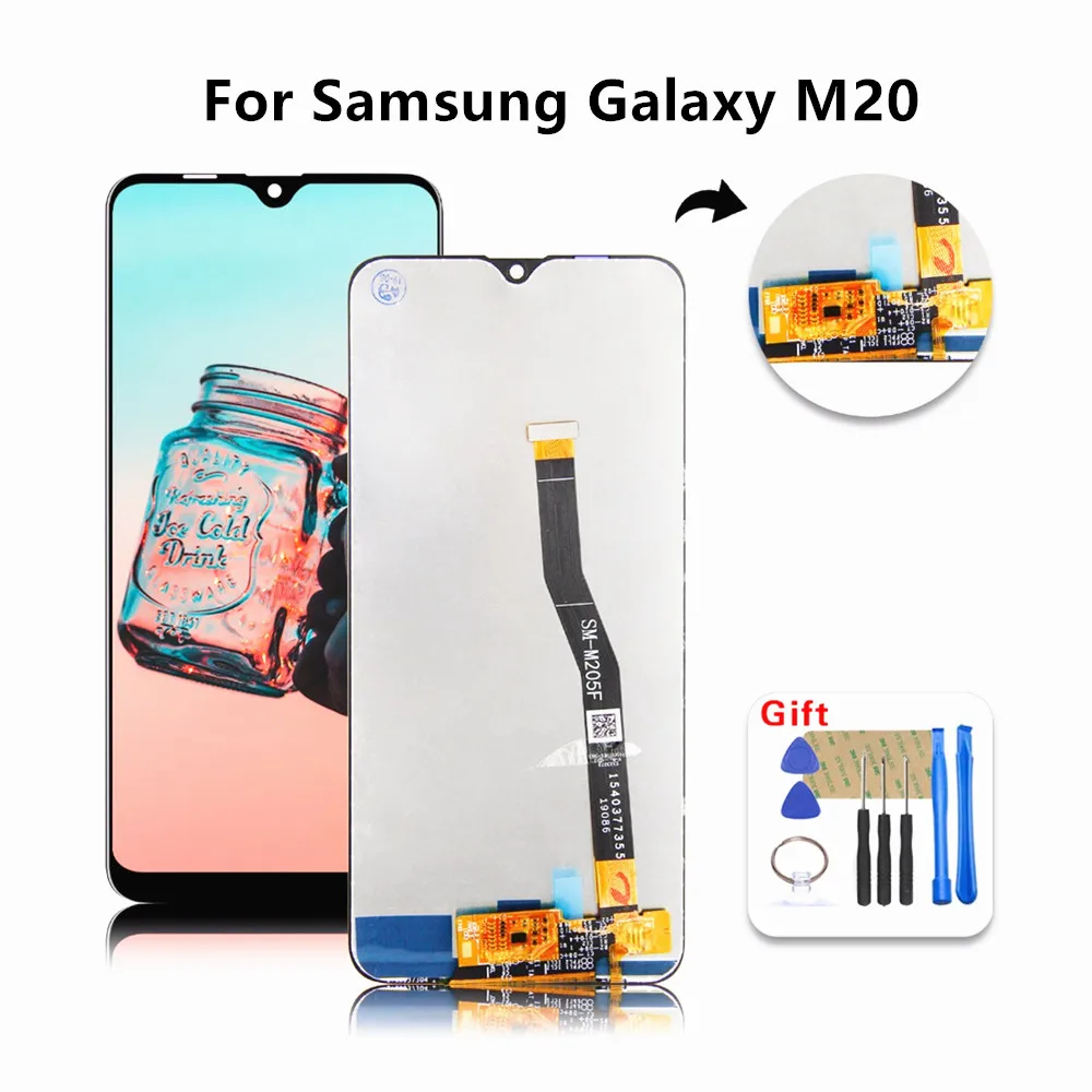 For-SAMSUNG-Galaxy-M20-M205F-M205-LCD-Display-Digitizer-Touch-Panel-Screen-Assembly-Free-Tools_副本