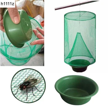 H1111Z Health 1PCS Pest Control Reusable Hanging Fly Catcher Killer Flies Flytrap Zapper Cage Net Trap Garden Home Yard Supplies
H1111Z Health 1PCS Pest Control Reusable Hanging Fly Catcher Killer Flies Flytrap Zapper Cage Net Trap Garden Home Yard Supplies