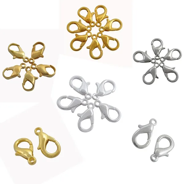 50pcs/lot Lobster Claw 12MM Clasps Chain Closure Jewelry Finding For DIY Necklace Bracelet Hooks Alloy Hook Jewelry Accessories
50pcs/lot Lobster Claw 12MM Clasps Chain Closure Jewelry Finding For DIY Necklace Bracelet Hooks Alloy Hook Jewelry Accessories