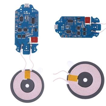 1pc Portable 10W Fast Wireless Charger Transmitter Module Pcba Circuit Board With Coil Standard Accessories
1pc Portable 10W Fast Wireless Charger Transmitter Module Pcba Circuit Board With Coil Standard Accessories