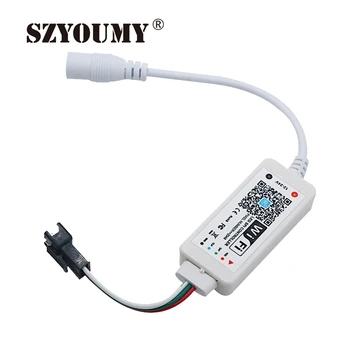 SZYOUMY WS2811 SK6812 WS2812B Pixel LED Strip WiFi Controller IOS Android APP Amazon Alexa Google Mini SPI Wi-Fi Controller
SZYOUMY WS2811 SK6812 WS2812B Pixel LED Strip WiFi Controller IOS Android APP Amazon Alexa Google Mini SPI Wi-Fi Controller