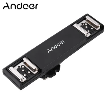 Andoer Dual Hot Shoe Flash Speedlite Bracket Splitter for Nikon D750 D7200 D7100 D7000 D800 D810 D600 DSLR Camera Camcorder
Andoer Dual Hot Shoe Flash Speedlite Bracket Splitter for Nikon D750 D7200 D7100 D7000 D800 D810 D600 DSLR Camera Camcorder