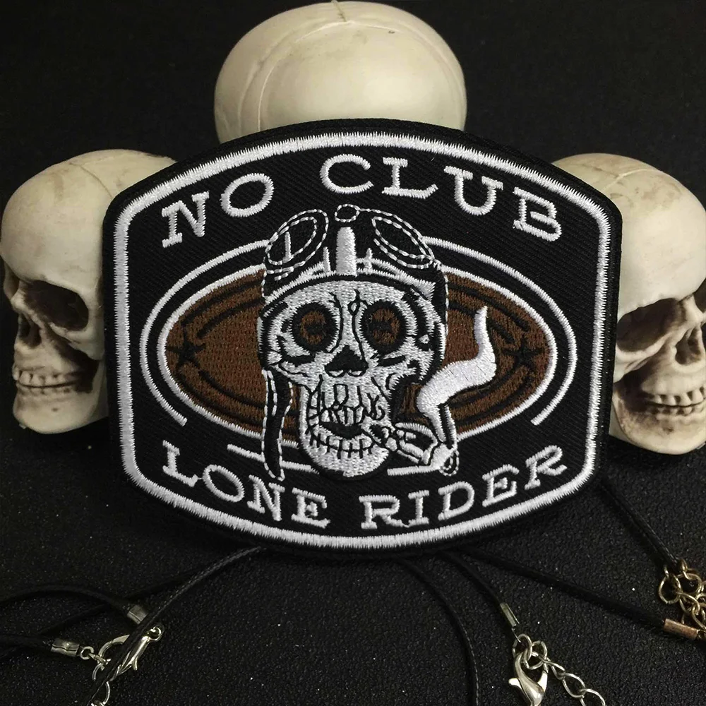 Skeleton Rider Live Free Ride Free motor cycles biker patch
