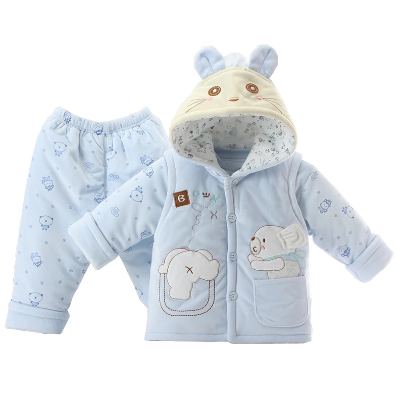 Одежда для малышей комплект из 3 предметов одежда с хлопковой подкладкой