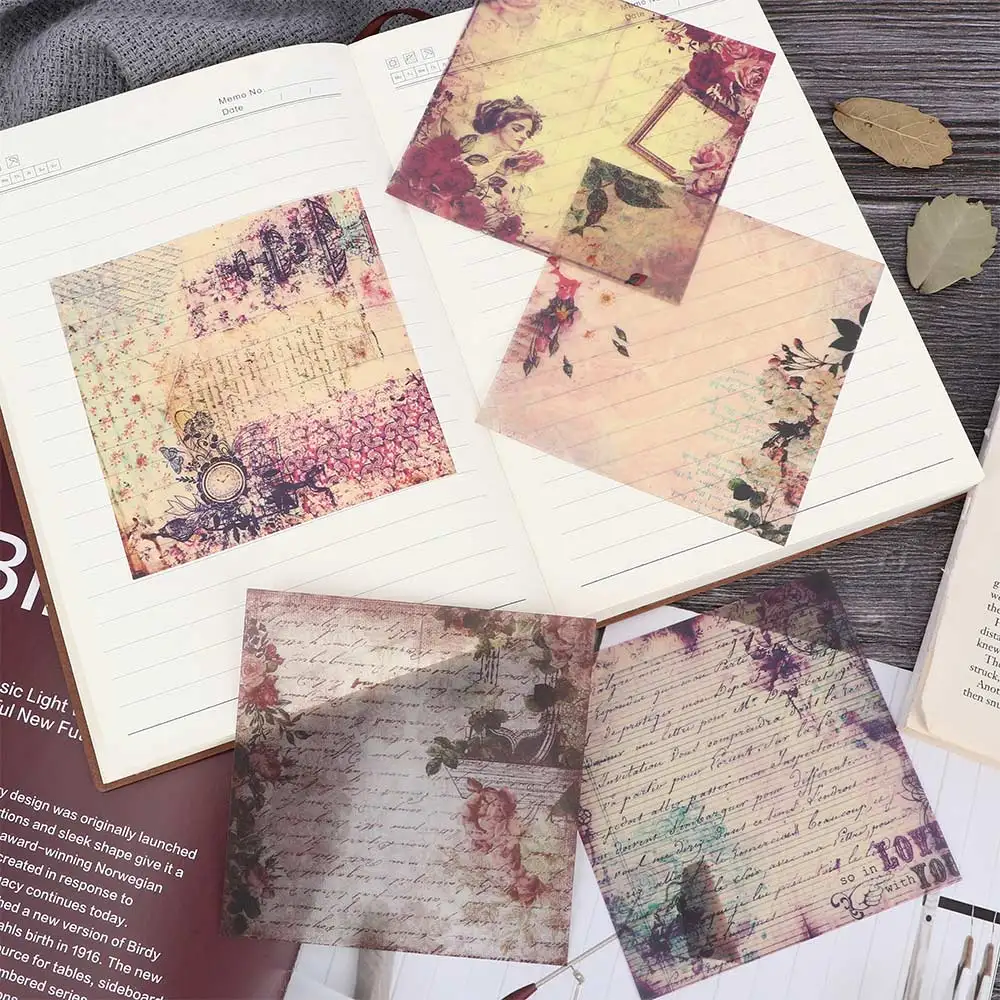2019 10pcs/Set DIY 10cm Vintage Vellum Self-adhesive Stickers for Scrapbooking Happy Planner Card Making Journal Project
2019 10pcs/Set DIY 10cm Vintage Vellum Self-adhesive Stickers for Scrapbooking Happy Planner Card Making Journal Project