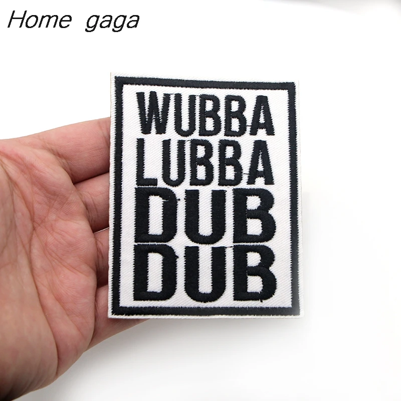 Home gaga Rick and Morty Patch Wubba Lubba Dub Dub patches Embroidered Iron On Badge Movie TV Series halloween cosplay costume
Home gaga Rick and Morty Patch Wubba Lubba Dub Dub patches Embroidered Iron On Badge Movie TV Series halloween cosplay costume
