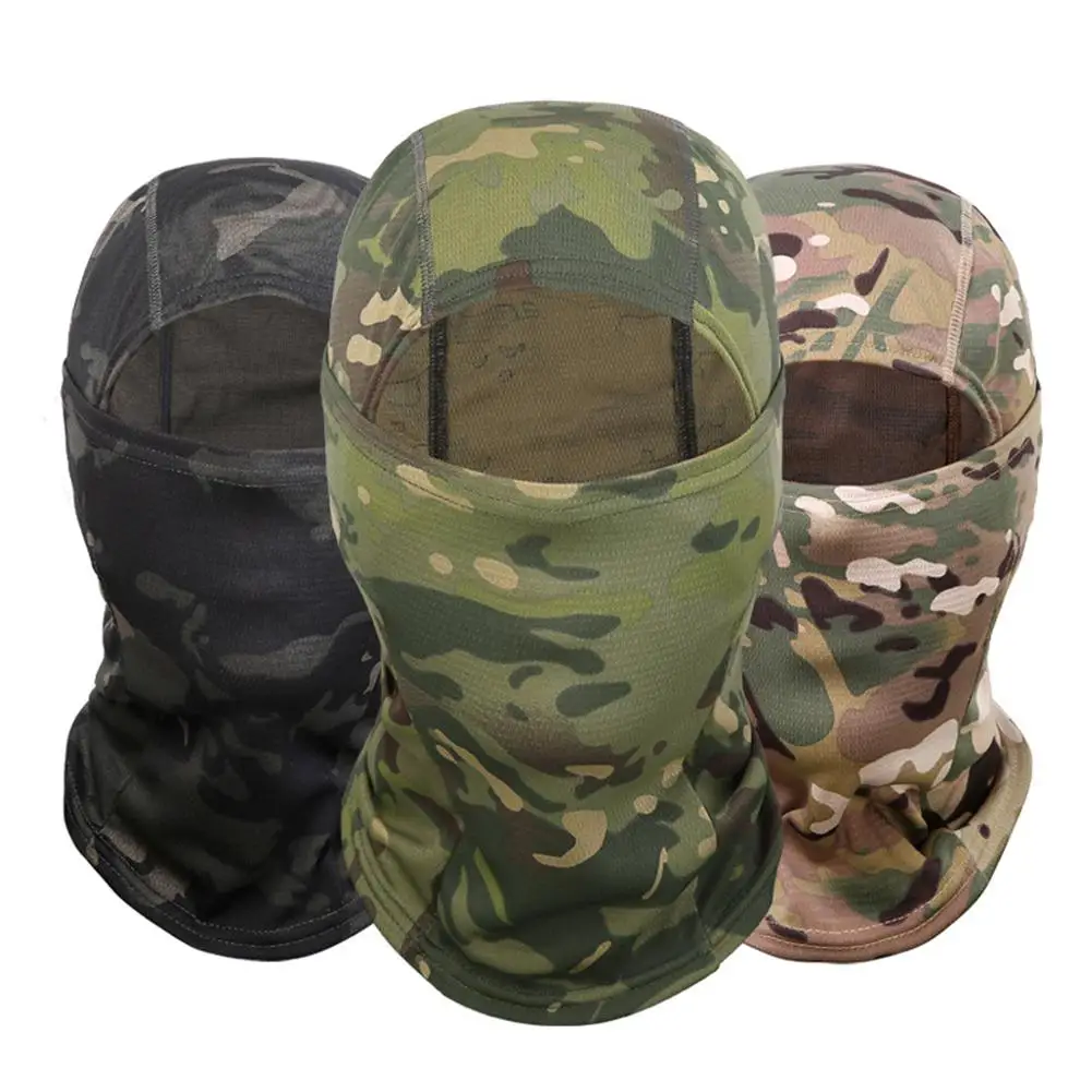 4 Colors Camouflage Balaclava Full Face Mask Wargame Cycling Hunting Army Bike Military Helmet Liner Tactical Airsoft Cap Hot
4 Colors Camouflage Balaclava Full Face Mask Wargame Cycling Hunting Army Bike Military Helmet Liner Tactical Airsoft Cap Hot