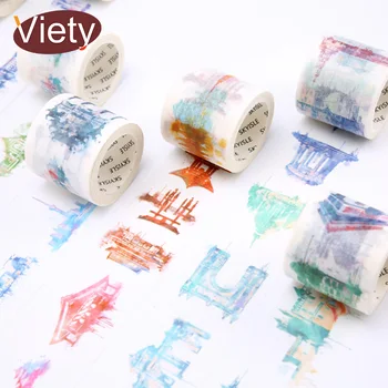 4cm*7m Colorful world washi tape DIY decoration scrapbooking planner masking tape adhesive tape label sticker stationery
4cm*7m Colorful world washi tape DIY decoration scrapbooking planner masking tape adhesive tape label sticker stationery