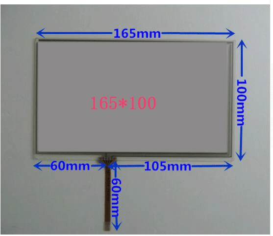 7'' Inch Touch screen for Tianpai automotive navigation systems and external 165*100 Kymmene it5070t toucad
7'' Inch Touch screen for Tianpai automotive navigation systems and external 165*100 Kymmene it5070t toucad
