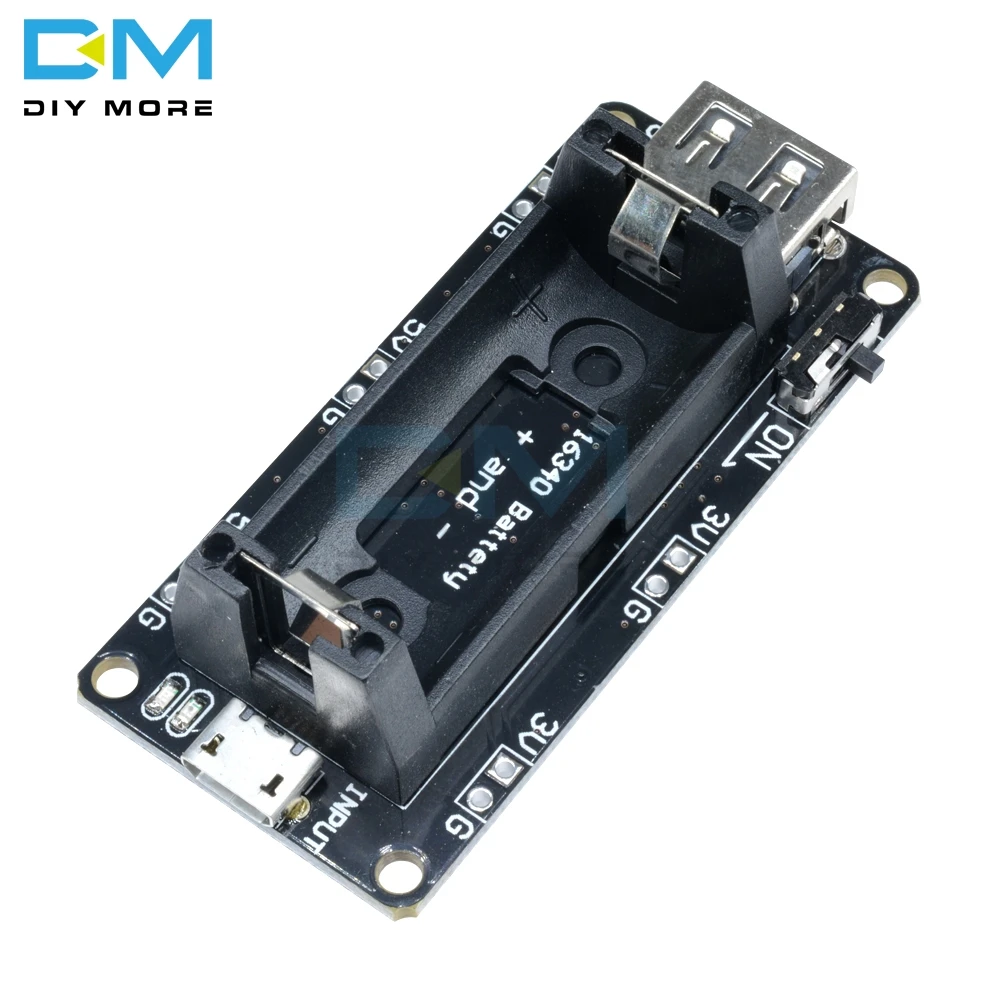 16340 lithium Battery Module Micro USB Mobile Power Battery Holder Charger Board Module
16340 lithium Battery Module Micro USB Mobile Power Battery Holder Charger Board Module