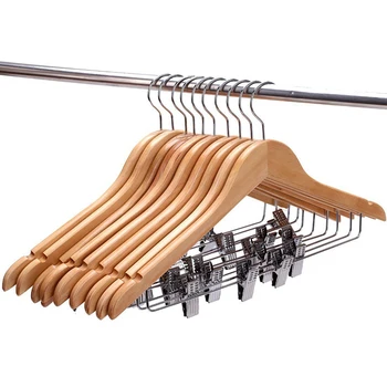 Jetdio Wooden Suit Hangers with Polished Clips and Hooks, Natural Wood, Wooden Clothes Hangers(10 pieces/ lot)
Jetdio Wooden Suit Hangers with Polished Clips and Hooks, Natural Wood, Wooden Clothes Hangers(10 pieces/ lot)