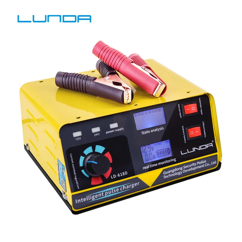 240W 12V/24V 6-400AH 20A Full Automatic Car Battery Charger Motorcycle Auto Batteries Power Supply Car Accessories
240W 12V/24V 6-400AH 20A Full Automatic Car Battery Charger Motorcycle Auto Batteries Power Supply Car Accessories