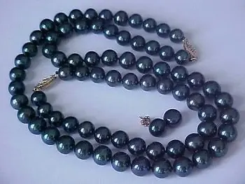 FREE SHIPPINGSET OF 9-10MM AAA GENUINE BLACK PEARL NECKLACE, BRACELET & EARRINGS
FREE SHIPPINGSET OF 9-10MM AAA GENUINE BLACK PEARL NECKLACE, BRACELET & EARRINGS