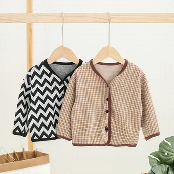 Korean Children Jackets Fashion Plaid Jacket for Girls 1 2 3 4 5 Years Baby Boys Cardigan Cotton Casual Cartoon Cat Kids Clothes
Korean Children Jackets Fashion Plaid Jacket for Girls 1 2 3 4 5 Years Baby Boys Cardigan Cotton Casual Cartoon Cat Kids Clothes