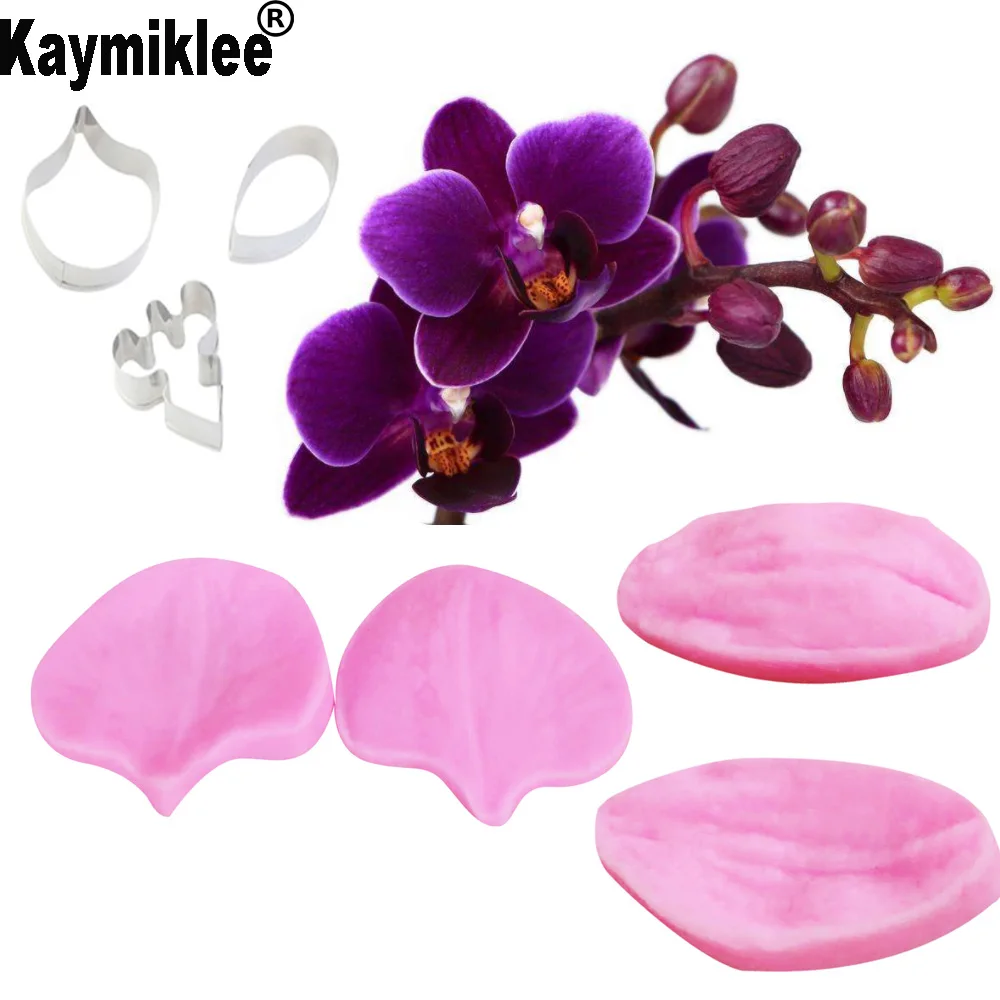 Orchid Petal Silicone Veiner & Cutter Flower Cutter Fondant Sugarcraft Stainless Steel Cutter Cake Decorating MouldsCS229
Orchid Petal Silicone Veiner & Cutter Flower Cutter Fondant Sugarcraft Stainless Steel Cutter Cake Decorating MouldsCS229