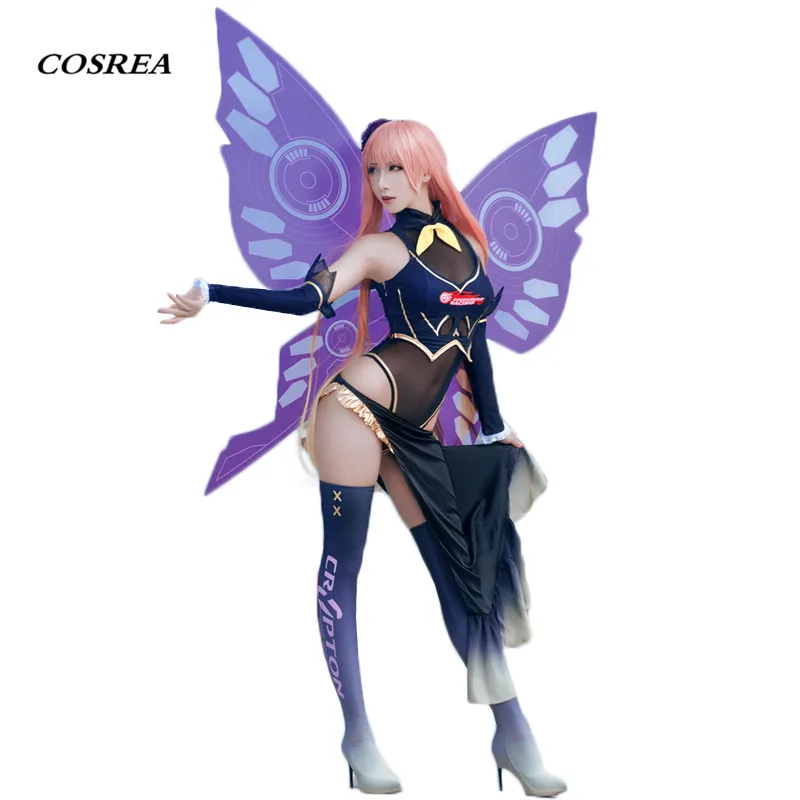 COSREA VOCALOID Cosplay Costume Megurine Luka Racing Miku Fancy Sexy Full Suit Dress Costumes Halloween Party For Adult Woman
COSREA VOCALOID Cosplay Costume Megurine Luka Racing Miku Fancy Sexy Full Suit Dress Costumes Halloween Party For Adult Woman