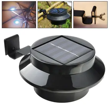 2x 3 leds light sensor control Solar Powered Fence Gutter Solar Lights, Outdoor Security Solar Lamps black color
2x 3 leds light sensor control Solar Powered Fence Gutter Solar Lights, Outdoor Security Solar Lamps black color