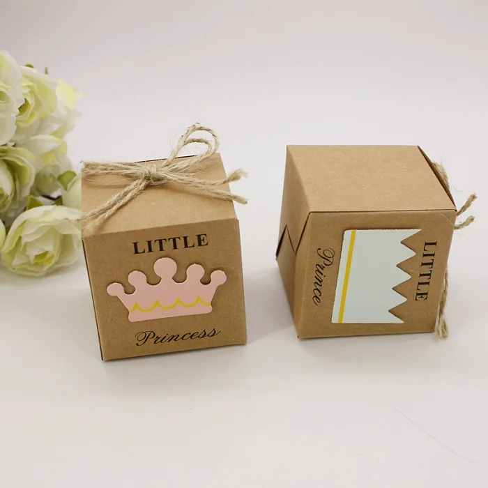 festival supplies candy box bag chocolate paper gift package for Birthday Wedding Party favor DIY kraft brown princess/prince Wh
festival supplies candy box bag chocolate paper gift package for Birthday Wedding Party favor DIY kraft brown princess/prince Wh