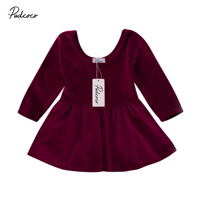 Cute Infant Baby Girls Velvet Dress Kids Long Sleeve Dress Princess Pleuche Dresses 6M-3Y
Cute Infant Baby Girls Velvet Dress Kids Long Sleeve Dress Princess Pleuche Dresses 6M-3Y