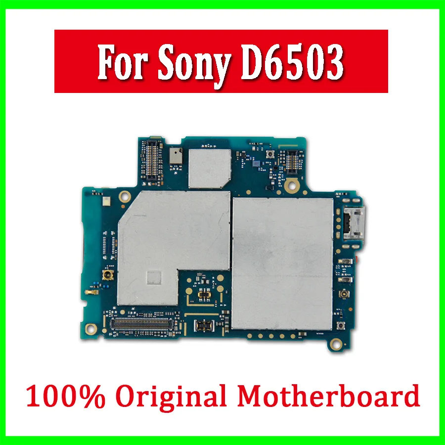 

16gb for Sony Xperia Z2 L50W D6503 Motherboard with Android System,100% Original unlocked for Sony Z2 D6503 Logic Boards