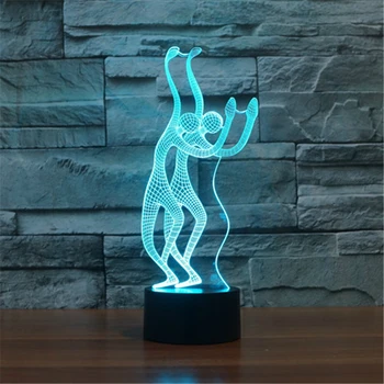 3D Visual Night Light Abstract Ballet Dancers Yoga 3D LED Night Light Acrylic Colorful Gradient Atmosphere Lamp Home Decor
3D Visual Night Light Abstract Ballet Dancers Yoga 3D LED Night Light Acrylic Colorful Gradient Atmosphere Lamp Home Decor