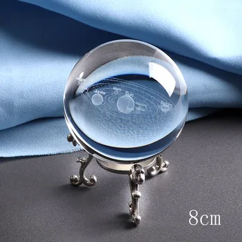 Deli 1PCS 8CM 3D Miniature Planets Model Laser Engraved Solar System Ball Sphere Glass Globe Ornament Home Gift for Astrophile
Deli 1PCS 8CM 3D Miniature Planets Model Laser Engraved Solar System Ball Sphere Glass Globe Ornament Home Gift for Astrophile