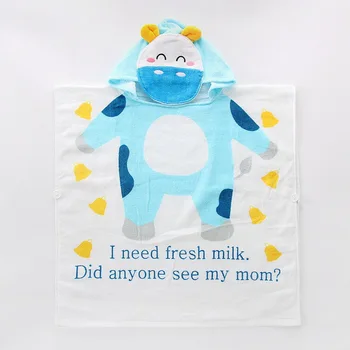 Children Cute Cartoon Hooded Cloak Beach Towel Animal Baby Boys Girls Kids Swimming Bath Towel
Children Cute Cartoon Hooded Cloak Beach Towel Animal Baby Boys Girls Kids Swimming Bath Towel