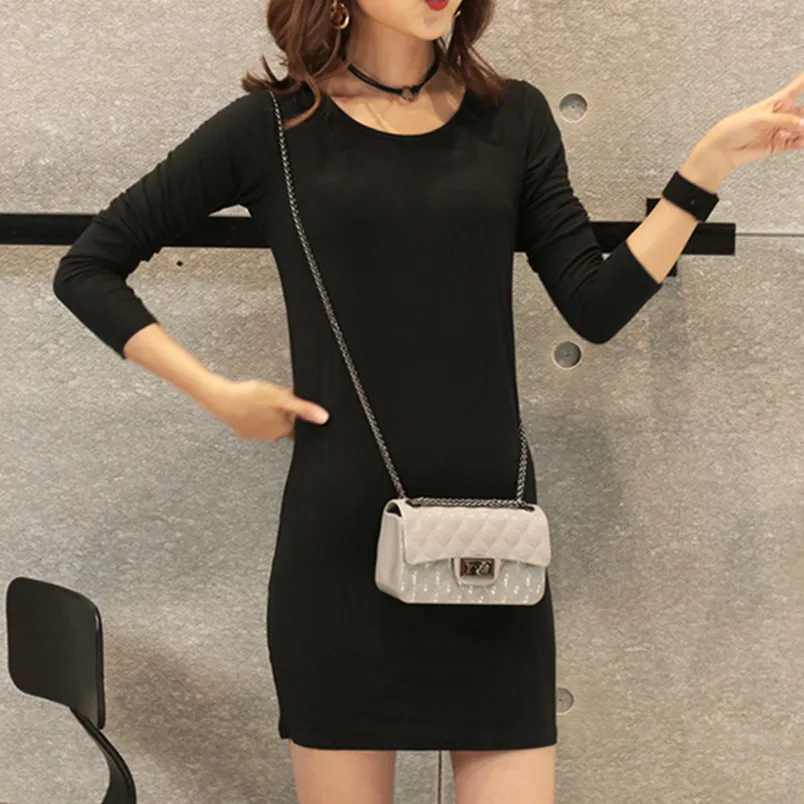 2019 new autumn winter slim casual dress tunic mini dress fashion dresses long sleeve also for kids pullover black
2019 new autumn winter slim casual dress tunic mini dress fashion dresses long sleeve also for kids pullover black