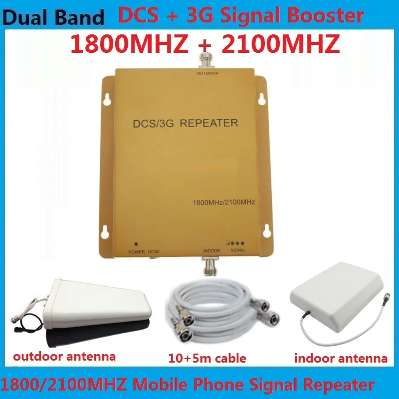 High Gain 1800MHz 2100MHz Cellular Signal Repeater , DCS UMTS Mobile Phone Signal Booster lte 3g 4g repeater Amplifiers
High Gain 1800MHz 2100MHz Cellular Signal Repeater , DCS UMTS Mobile Phone Signal Booster lte 3g 4g repeater Amplifiers