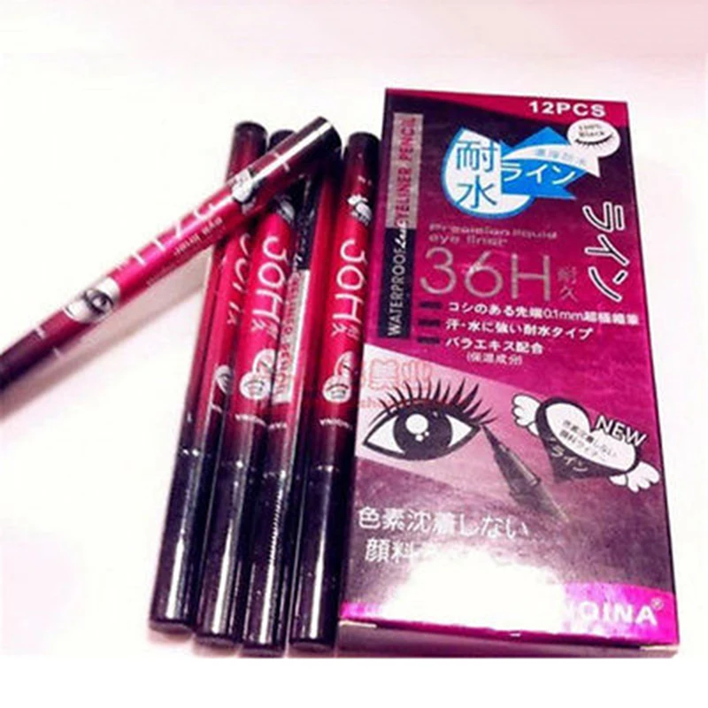 YANQINA High Quality Waterproof Black Eyeliner Liquid Make Up Beauty Comestics Eye Liner Pencil Fashion
YANQINA High Quality Waterproof Black Eyeliner Liquid Make Up Beauty Comestics Eye Liner Pencil Fashion