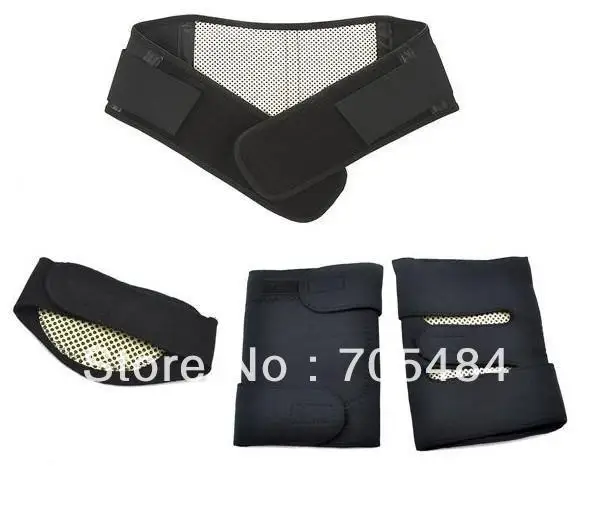 Free ship 3 IN 1 set Waist,neck ,knee magnetic heating belt Brace Support Spontaneous Heating belt Magnetic Therapy Belt
Free ship 3 IN 1 set Waist,neck ,knee magnetic heating belt Brace Support Spontaneous Heating belt Magnetic Therapy Belt