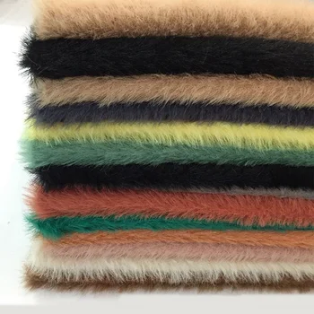 Artificial plush cloth imitation water mink velvet faux fur fashion clothing fabric
Artificial plush cloth imitation water mink velvet faux fur fashion clothing fabric