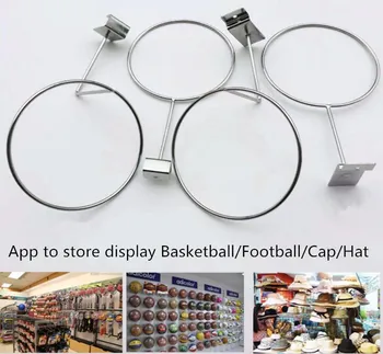 Hot promotion Basketball rack Football Holder Wall Mount Ball Shelf fashion metal cap hat wig dispaly stand rack 2pcs/lot
Hot promotion Basketball rack Football Holder Wall Mount Ball Shelf fashion metal cap hat wig dispaly stand rack 2pcs/lot