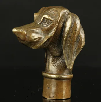100% BRASS Pure Copper Brass old Grandpa Good Lucky Collectible Old Handwork Carving Vivid Dog Statues Cane Head Walking Stick
100% BRASS Pure Copper Brass old Grandpa Good Lucky Collectible Old Handwork Carving Vivid Dog Statues Cane Head Walking Stick