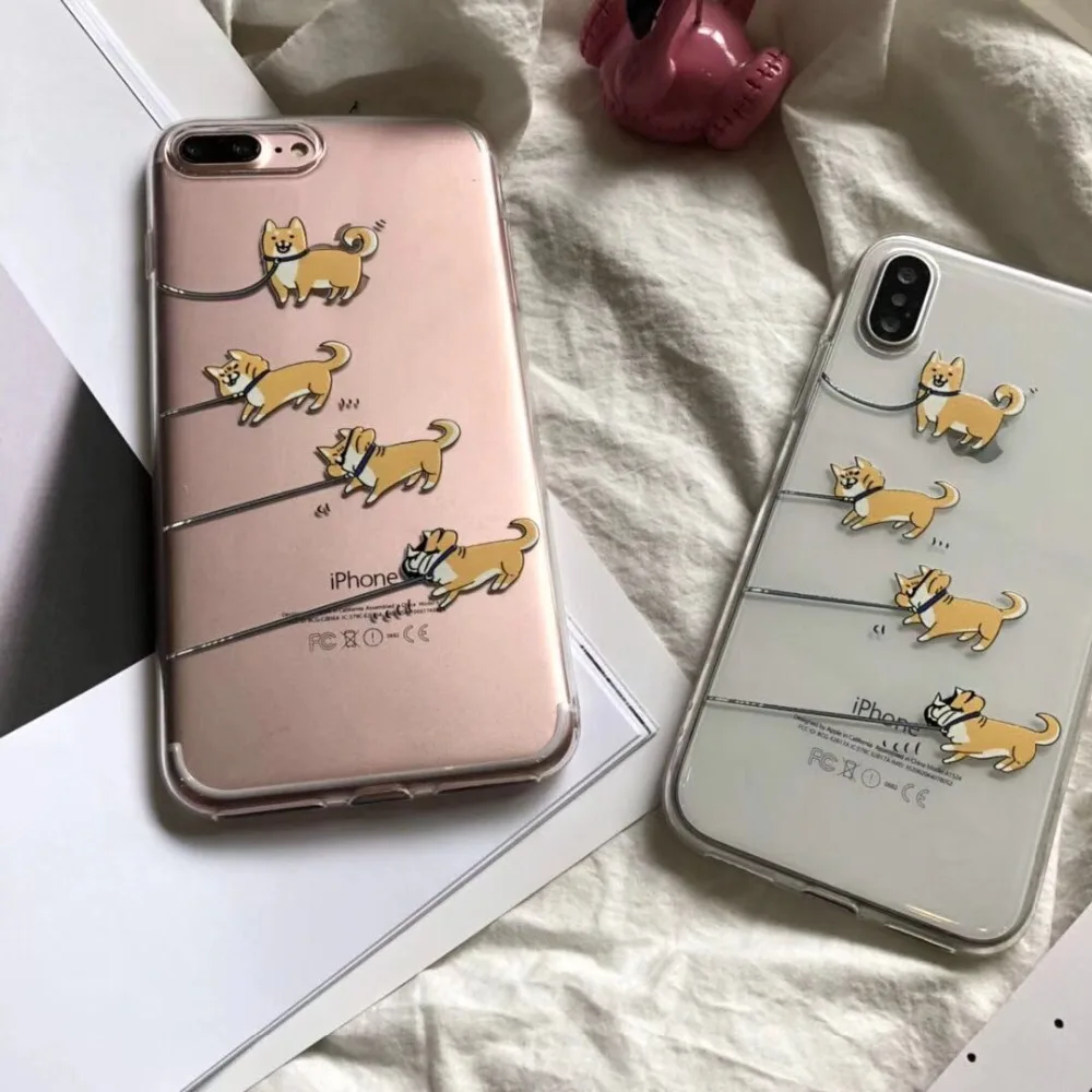 ORYKSZ Case For iPhone 7 Case iPhone 8 8 Plus Cartoon Dog Transparent TPU Phone Cases For iPhone X 6 6s 7 7plus Back Cover Coqu
ORYKSZ Case For iPhone 7 Case iPhone 8 8 Plus Cartoon Dog Transparent TPU Phone Cases For iPhone X 6 6s 7 7plus Back Cover Coqu