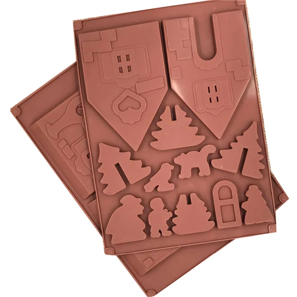 Chocolate Mold Cooking Silicone Molds For Baking Bakeware Confectionery Cake Decorating Pastry Kitchen Tools Accessories Moulds
Chocolate Mold Cooking Silicone Molds For Baking Bakeware Confectionery Cake Decorating Pastry Kitchen Tools Accessories Moulds