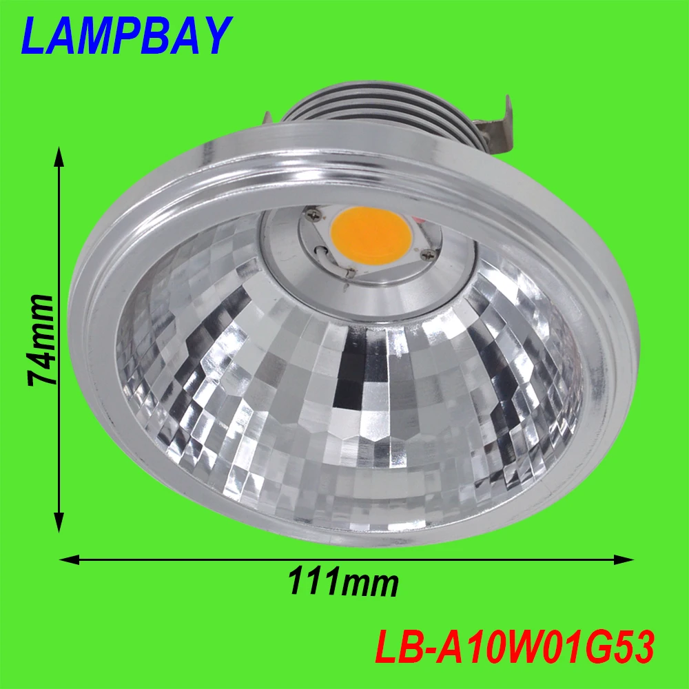 (20 Pack) Free Shipping LED AR111 COB 10W with extra driver 85-265V input high lumens replace to 100W bulb QR111 Dimmable
(20 Pack) Free Shipping LED AR111 COB 10W with extra driver 85-265V input high lumens replace to 100W bulb QR111 Dimmable