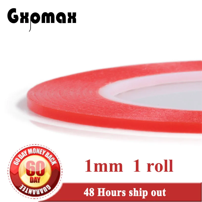 Gxpmax 1mm*25m High Strength Acrylic Gel Adhesive Double Sided Tape Refurbished Adhesive Tape Sticker For Phone LCD Screen
Gxpmax 1mm*25m High Strength Acrylic Gel Adhesive Double Sided Tape Refurbished Adhesive Tape Sticker For Phone LCD Screen