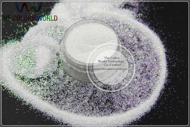 TCI04 Pearlescent Iridescent White with Blue light Colors 0.2MM Size 008 fine glitter dust for nail Art or other DIY decoration
TCI04 Pearlescent Iridescent White with Blue light Colors 0.2MM Size 008 fine glitter dust for nail Art or other DIY decoration
