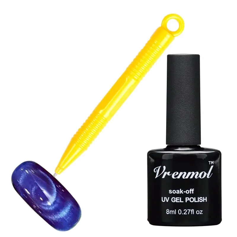 Vrenmol 1pcs 3D Vivid Cat Eye Nail Gel polish + Magnet Pen UV Nail Gel Magnetic stick Nail Gel Varnish DIY nails tools
Vrenmol 1pcs 3D Vivid Cat Eye Nail Gel polish + Magnet Pen UV Nail Gel Magnetic stick Nail Gel Varnish DIY nails tools