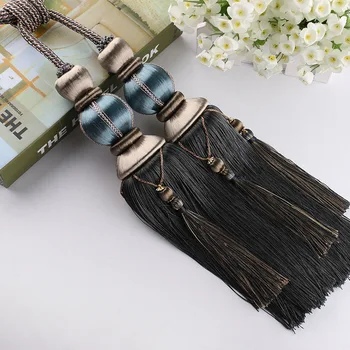 One pair grey Home Decoration Window curtain clips accessories Hanging Belt Ball curtain strap Curtain tassel tieback Buckle
One pair grey Home Decoration Window curtain clips accessories Hanging Belt Ball curtain strap Curtain tassel tieback Buckle