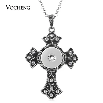 10pcs/lot Wholesale Cross Necklace Vocheng Ginger Snap Button Jewelry Vintage with 18mm Pendant Stainless Steel Chain NN-549*10 
10pcs/lot Wholesale Cross Necklace Vocheng Ginger Snap Button Jewelry Vintage with 18mm Pendant Stainless Steel Chain NN-549*10