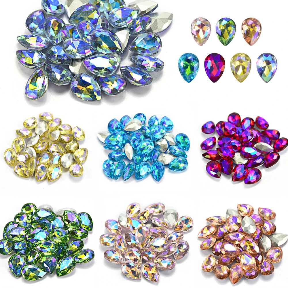 10Pcs/Lot 3D Nail Art Rhinestones Shining Color Flame Glass Stone Crystal Water Drop Nail Decoration Tool Nail Accessory BE102
10Pcs/Lot 3D Nail Art Rhinestones Shining Color Flame Glass Stone Crystal Water Drop Nail Decoration Tool Nail Accessory BE102